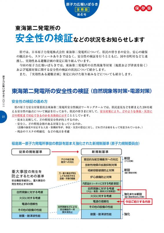 原子力広報いばらき全県版第4号表紙