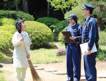 警察官の写真