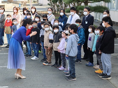 佳子内親王殿下ご来県の様子