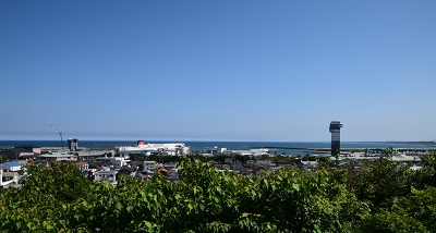 日下ヶ塚古墳からの景色