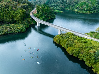 御前山ダム（常陸大宮市）