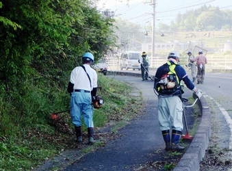 道路ボランティア作業イメージ