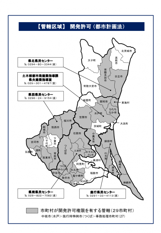 開発管轄図