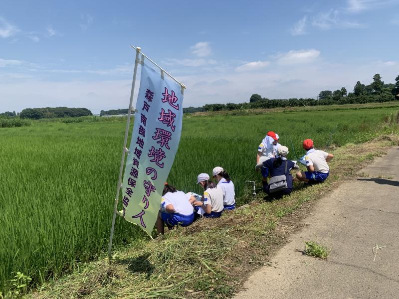 スケッチ中の様子